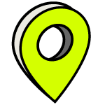 location pin