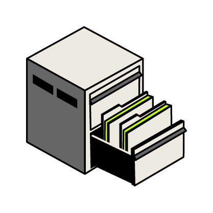 File cabinet icon